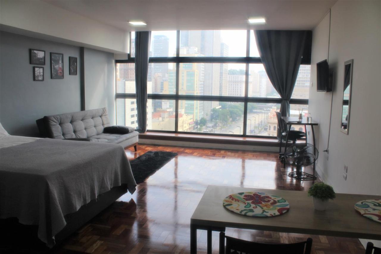 サンパウロMirante Do Vale Loft 2011 Espaco Inteiro - Vista Para O Vale Do Anhangabau - Wi-Fiアパートメント エクステリア 写真